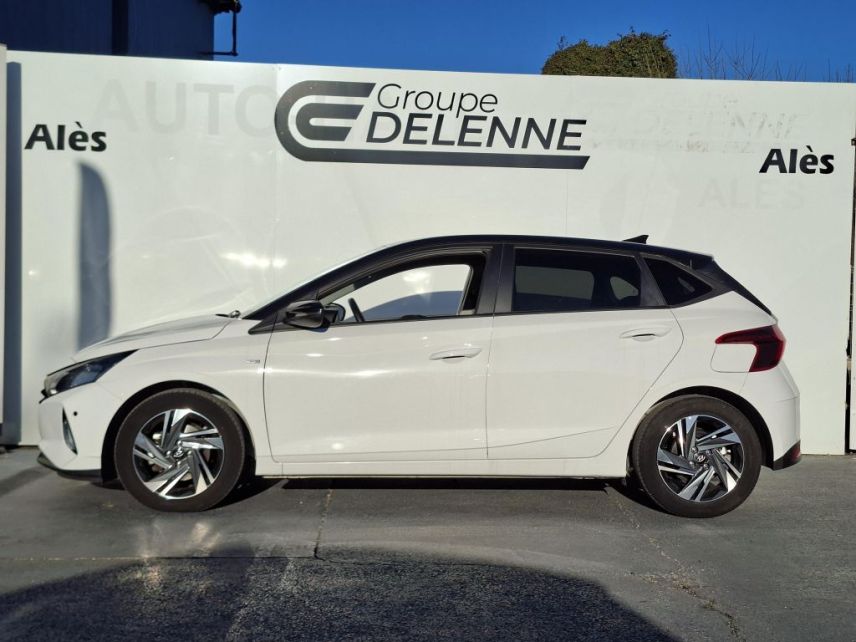 30100 : Hyundai Alès - Auto Hall - HYUNDAI i20 Intuitive - i20 III - Blanc - Automate sequentiel - Essence sans plomb