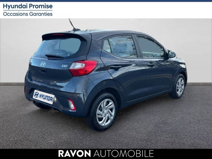42100 : Hyundai Saint-Etienne - Ravon Automobile - HYUNDAI i10 Intuitive - i10 III - Noir - Boîte manuelle - Essence sans plomb