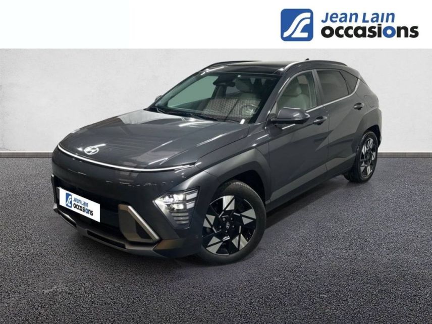73290 : Hyundai Chambéry - Jean Lain Mobilités - HYUNDAI KONA Executive - KONA II - Gris - Automate sequentiel - Essence / Courant électrique