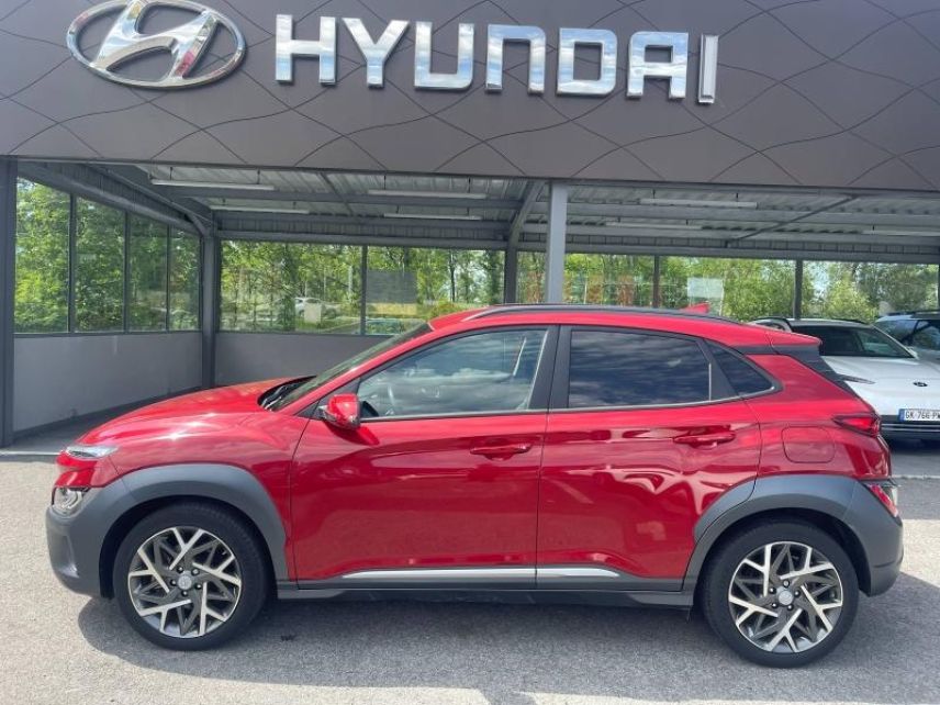 64100 : Hyundai Bayonne - Oceanic Auto - HYUNDAI Kona - Kona - Pulse Red Métal - Traction - Hybride : Essence/Electrique