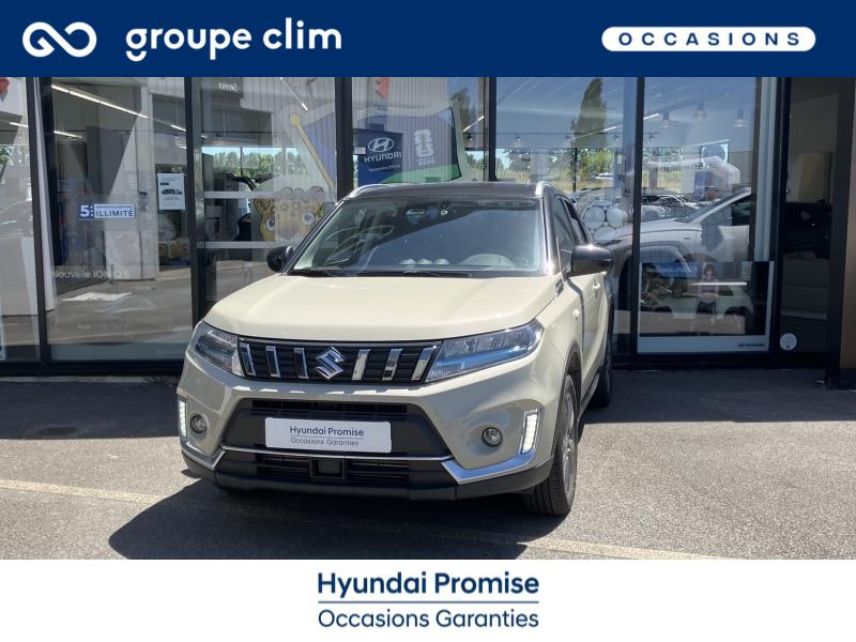 40990 : Hyundai Dax - i-AUTO - SUZUKI Vitara - Vitara - So'Color Savanna Ivory/Black métal - Traction - Essence/Micro-Hybride