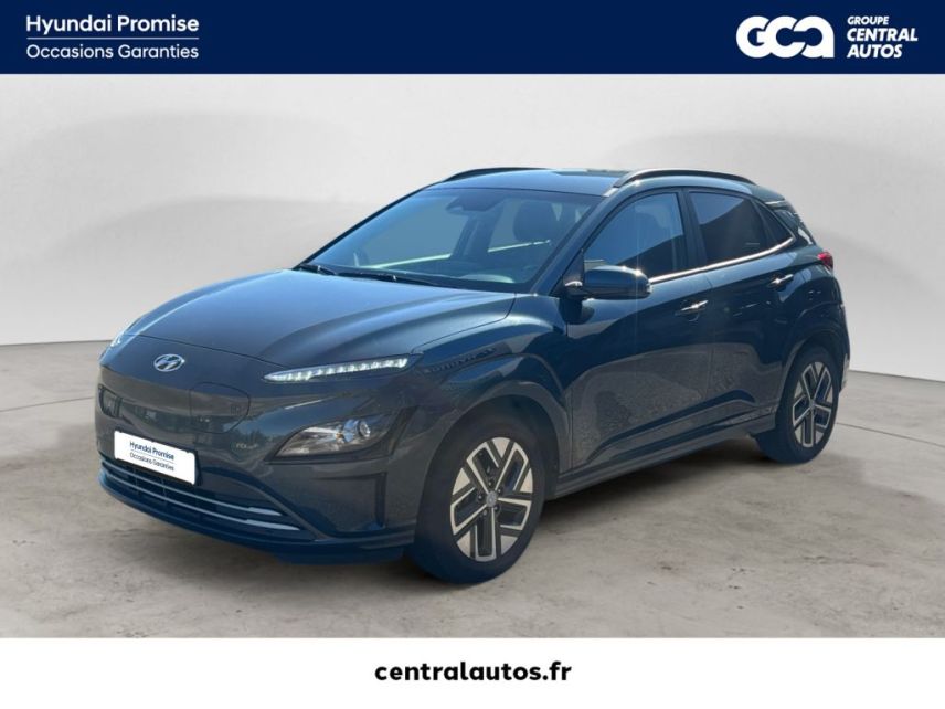 38300 : Hyundai Bourgoin-Jallieu - Groupe Central Autos - HYUNDAI KONA ELECTRIC Intuitive - KONA ELECTRIQUE - Bleu - Automate à fonct. Continu - Courant électrique