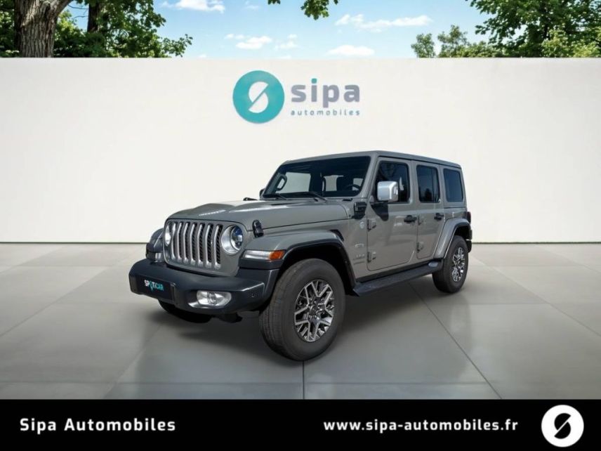 33260 : Hyundai Arcachon - Sipa Automobiles - JEEP WRANGLER Overland - WRANGLER JL - Gris - Boîte automatique - Essence / Courant électrique