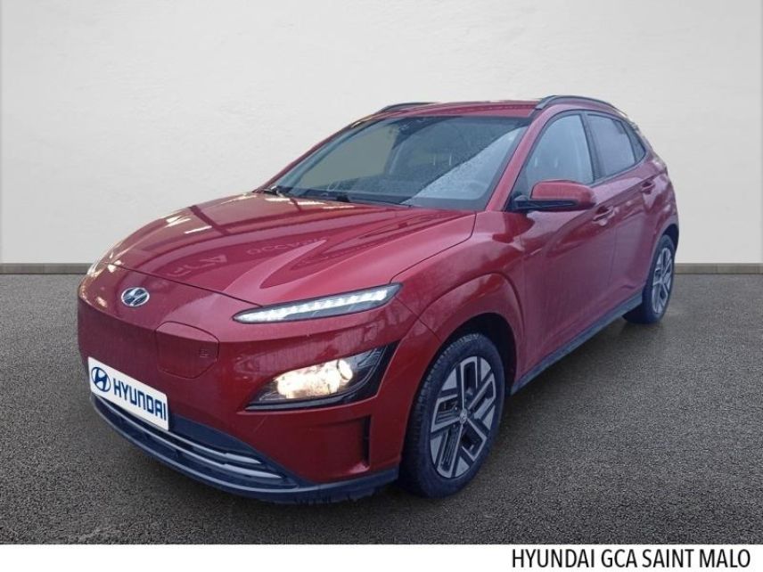 35400 : Hyundai Saint-Malo - GCA - HYUNDAI Kona - Kona - Sunset Red Métal - Traction - Electrique