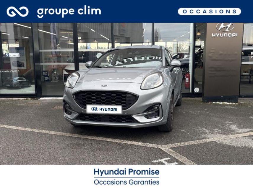 40990 : Hyundai Dax - i-AUTO - FORD Puma - Puma - Gris Solar Métallisée - Traction - Essence/Bioethanol
