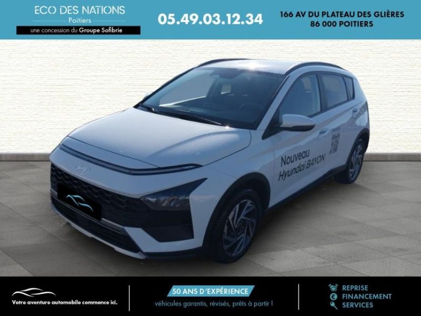 86000 : Hyundai Poitiers - Eco des Nations - HYUNDAI Bayon - Bayon - Polar White - Traction - Essence
