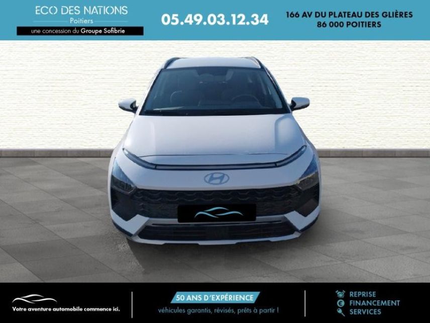 86000 : Hyundai Poitiers - Eco des Nations - HYUNDAI Bayon - Bayon - Polar White - Traction - Essence
