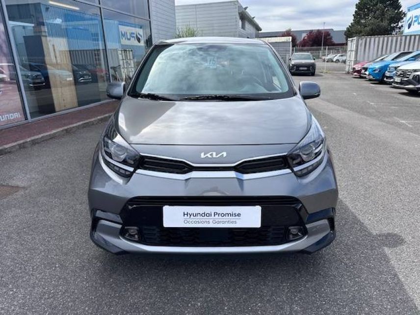 60880 : Hyundai Compiègne - Groupe PROTEA - KIA PICANTO X-line - PICANTO III - GRIS CLAIR - Boîte automatisée - Essence sans plomb