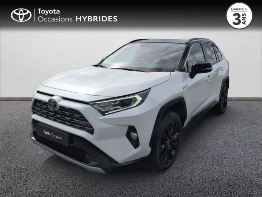 50000 : Hyundai Saint-Lô - GCA - TOYOTA RAV4 - RAV4 - Blanc Nacré/Toit Noir Attitude - Traction - Hybride : Essence/Electrique