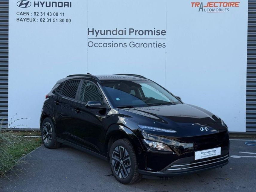 14100 : Hyundai Lisieux - Trajectoire Automobiles - HYUNDAI Kona - Kona - Phantom Black Métal - Traction - Electrique