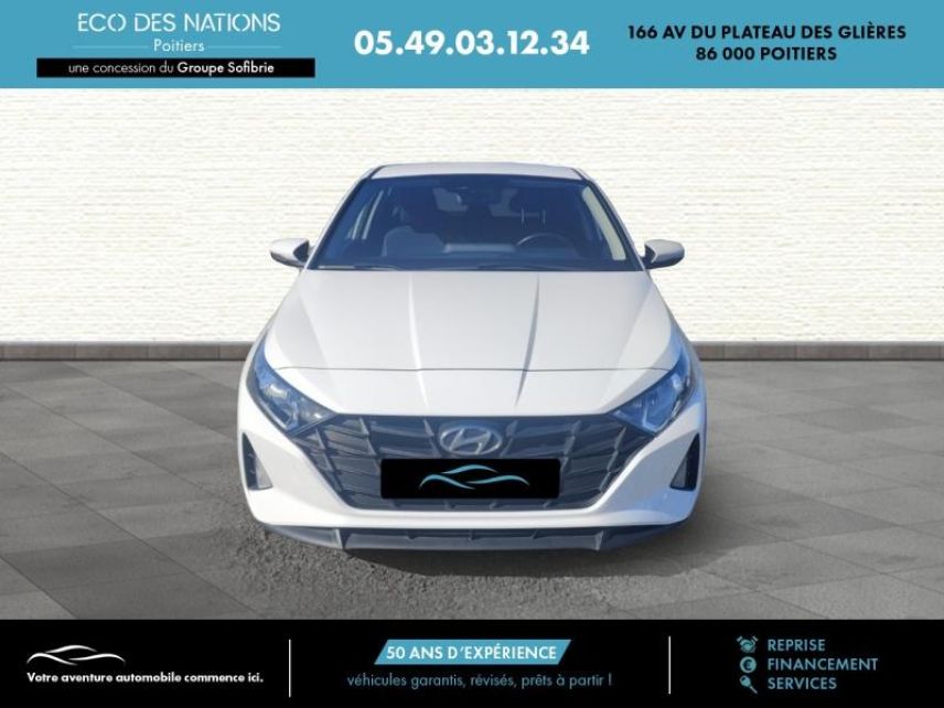 86000 : Hyundai Poitiers - Eco des Nations - HYUNDAI i20 - i20 - Polar White - Traction - Essence