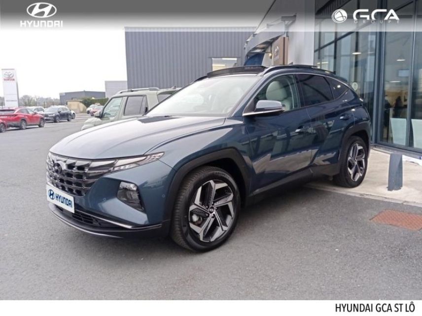 50000 : Hyundai Saint-Lô - GCA - HYUNDAI Tucson - Tucson - Teal Blue Métal - Transmission intégrale - Hybride rechargeable : Essence/Electrique