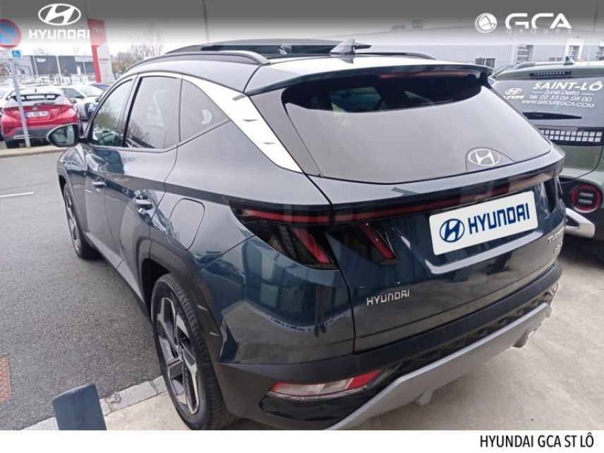 50000 : Hyundai Saint-Lô - GCA - HYUNDAI Tucson - Tucson - Teal Blue Métal - Transmission intégrale - Hybride rechargeable : Essence/Electrique