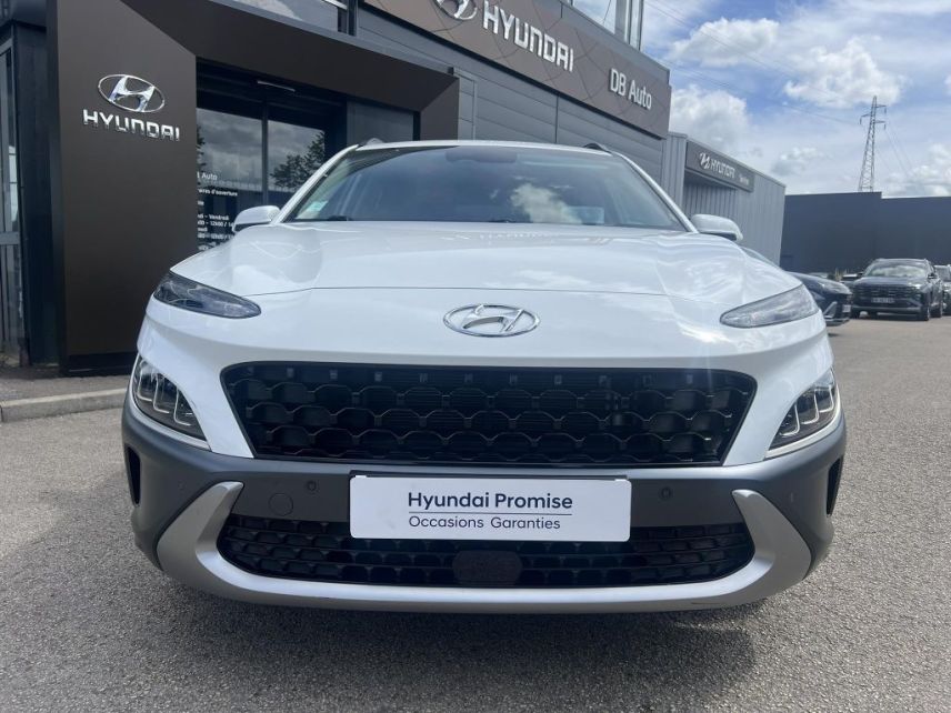 21300 : Hyundai Dijon - Privilège Automobiles - HYUNDAI KONA HYBRID Executive - KONA - ATLAS WHITE - Automate sequentiel - Essence / Courant électrique