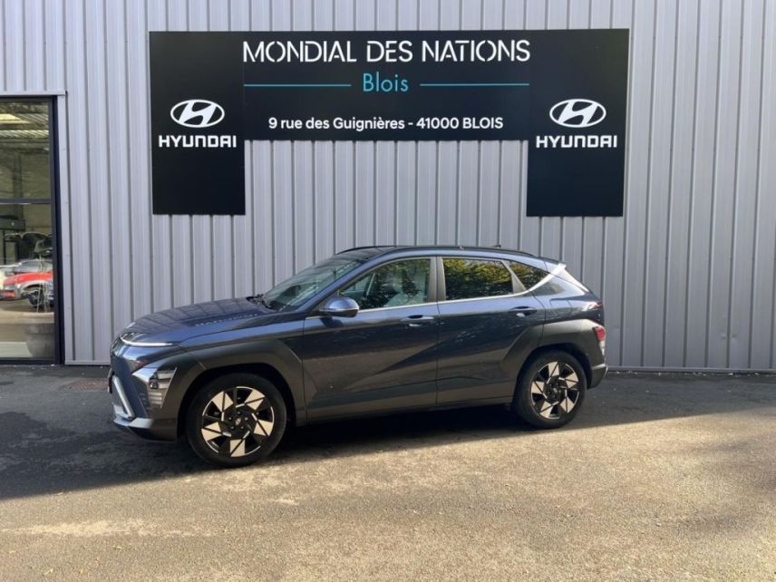 41000 : Hyundai Blois - Mondial des Nations - HYUNDAI Kona - Kona - Denim Blue perlé métallisé - Traction - Hybride : Essence/Electrique