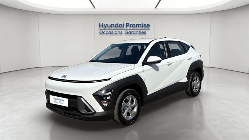 33110 : Hyundai Bordeaux Nord Le Bouscat - Sipa Automobiles - HYUNDAI KONA Intuitive - KONA II - Blanc - Boîte manuelle - Essence sans plomb