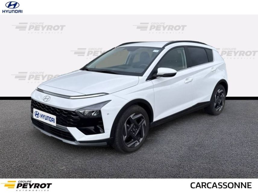 11020 : Hyundai Carcassonne - HMDS - HYUNDAI BAYON Creative - BAYON - BLANC - Automate sequentiel - Essence sans plomb