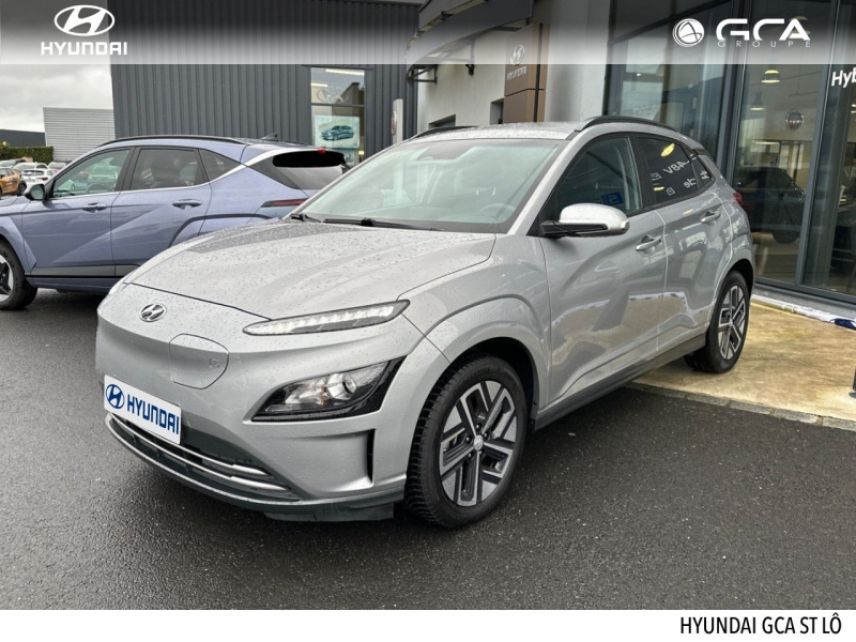 50000 : Hyundai Saint-Lô - GCA - HYUNDAI Kona - Kona - Shimmering Silver Métal - Traction - Electrique