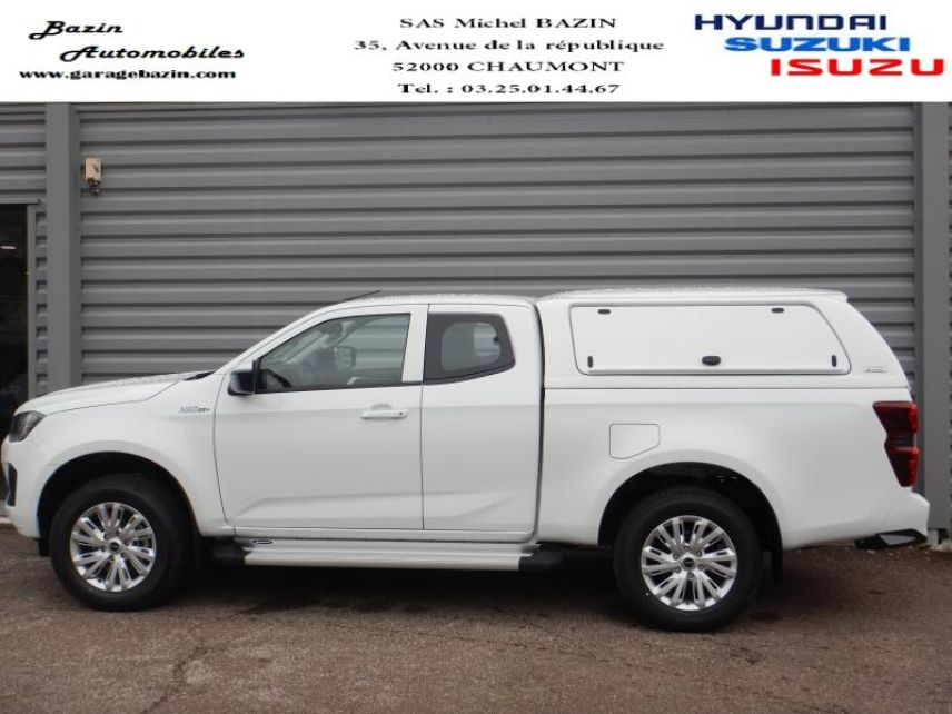52000 : Hyundai Chaumont - Garage Michel Bazin - ISUZU D-Max - D-Max - Splash White - Transmission intégrale enclenc - Diesel