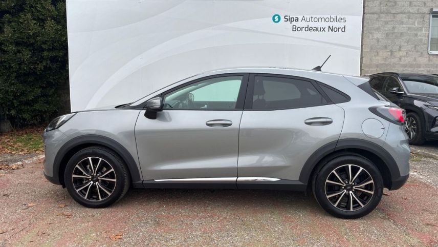 33110 : Hyundai Bordeaux Nord Le Bouscat - Sipa Automobiles - FORD PUMA Titanium - PUMA (09/2019-02/2024) - Gris - Boîte manuelle - Essence / Ethanol