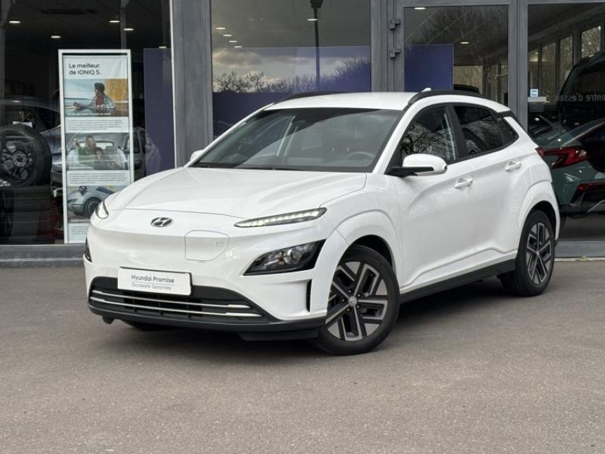57100 : Hyundai Thionville - Théobald Automobiles - HYUNDAI Kona - Kona - Serenity White Métal - Traction - Electrique