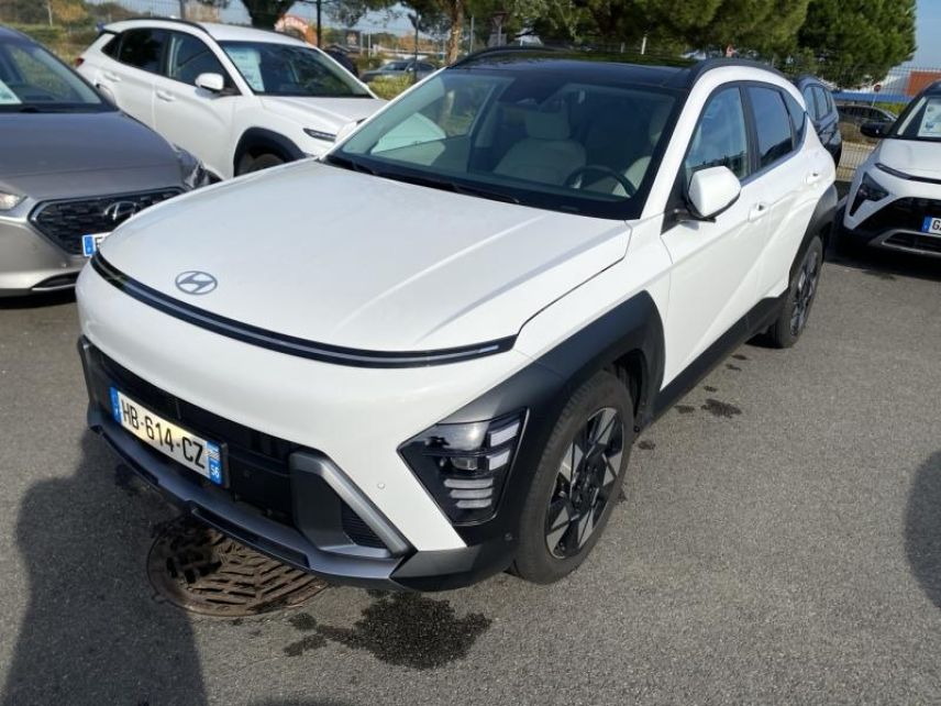 56000 : Hyundai Vannes - Park Lann Automobiles - HYUNDAI Kona - Kona - Atlas White - Traction - Hybride : Essence/Electrique