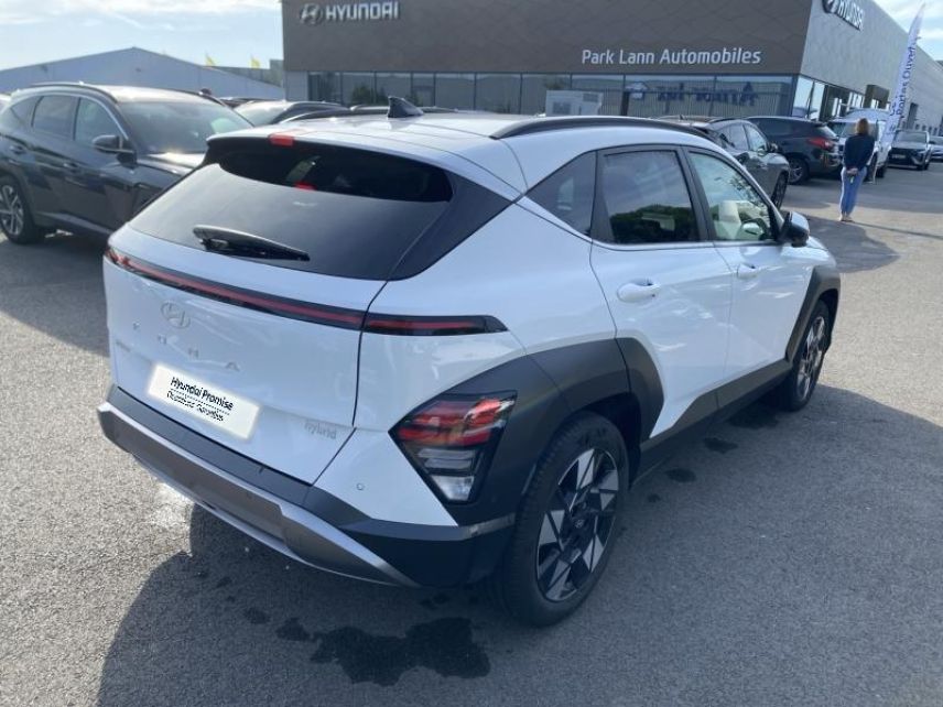 56000 : Hyundai Vannes - Park Lann Automobiles - HYUNDAI Kona - Kona - Atlas White - Traction - Hybride : Essence/Electrique