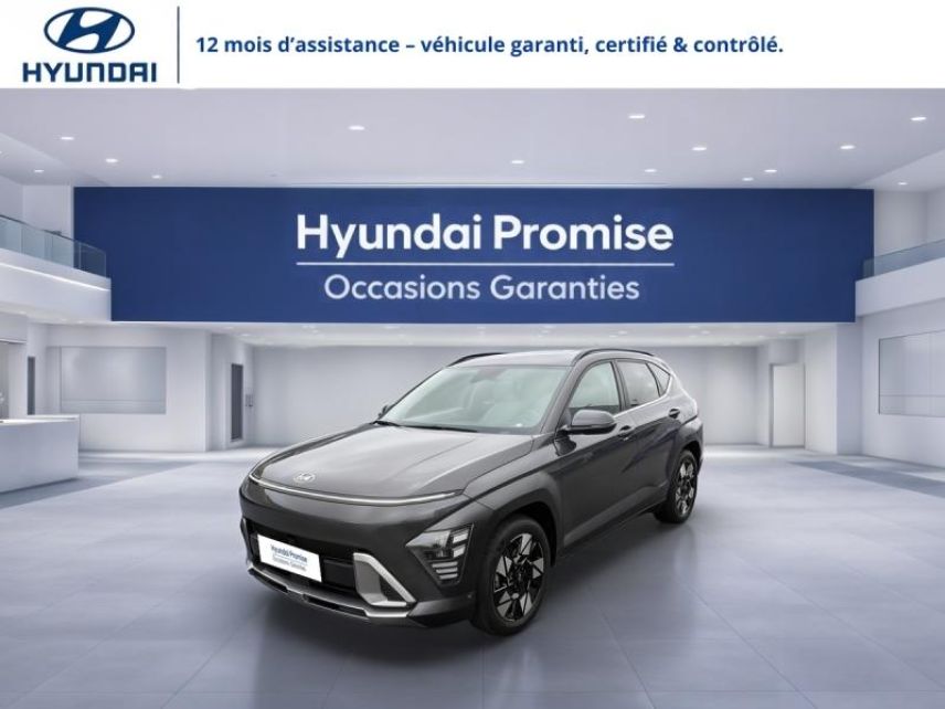 29200 : Hyundai Brest - Iroise Automobiles - HYUNDAI Kona - Kona - Ecotronic Gray perlé métallisé - Traction - Hybride : Essence/Electrique