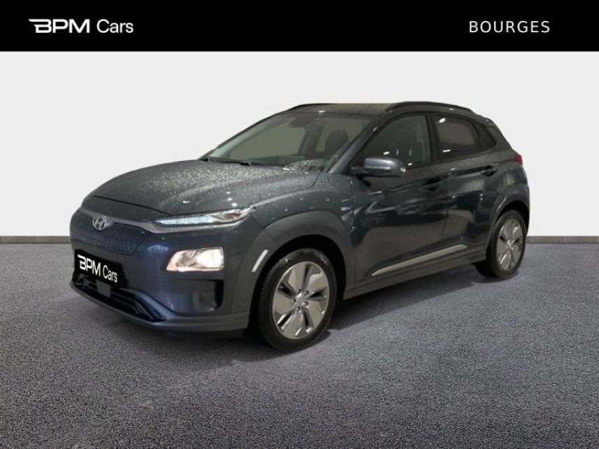 75013 : Hyundai Paris 13 - BPM Cars - HYUNDAI Kona - Kona - Dark Knight Métal - Traction - Electrique