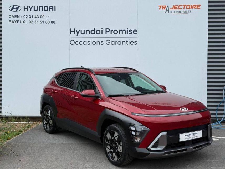 14100 : Hyundai Lisieux - Trajectoire Automobiles - HYUNDAI Kona - Kona - Ultimate Red métallisé - Traction - Hybride : Essence/Electrique