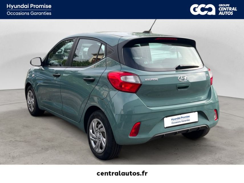 38200 : Hyundai Vienne - Groupe Central Autos - HYUNDAI i10 Initia - i10 III - Vert - Boîte manuelle - Essence sans plomb