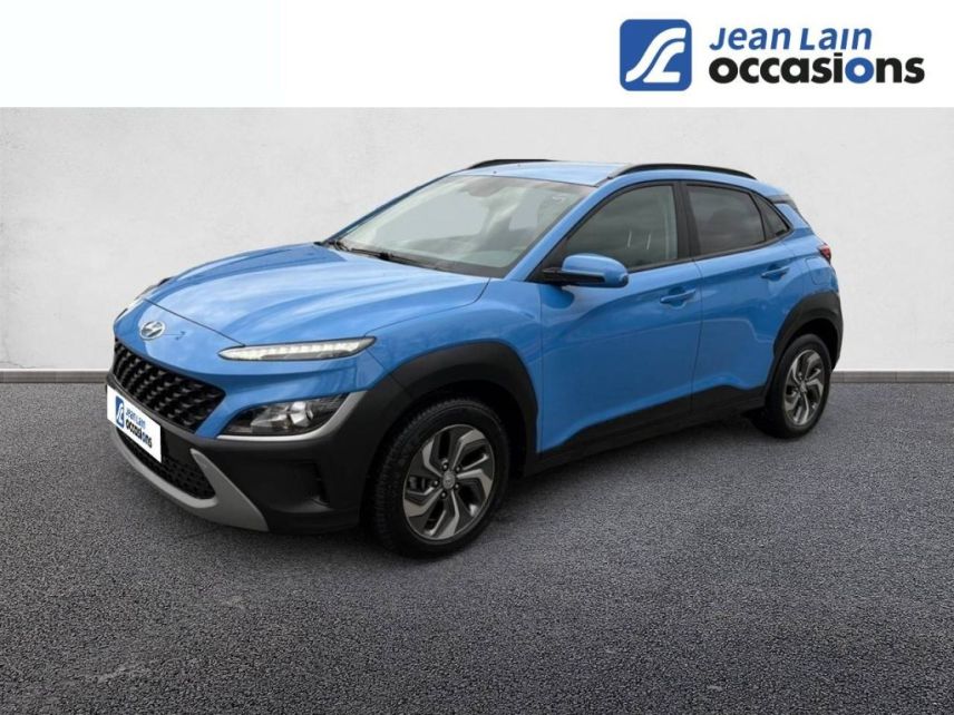 73290 : Hyundai Chambéry - Jean Lain Mobilités - HYUNDAI KONA HYBRID Intuitive - KONA - Bleu - Automate sequentiel - Essence / Courant électrique
