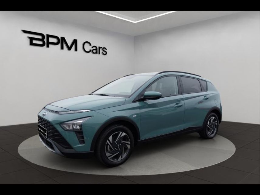 18230 : Hyundai Bourges - BPM Cars - HYUNDAI Bayon - Bayon - Mangrove Green Métal - Traction - Essence/Micro-Hybride
