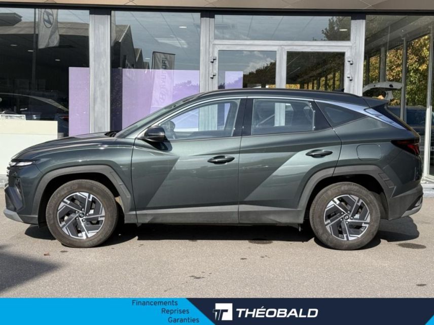 57100 : Hyundai Thionville - Théobald Automobiles - HYUNDAI Tucson - Tucson - Cypress Green Métal - Traction - Hybride : Essence/Electrique