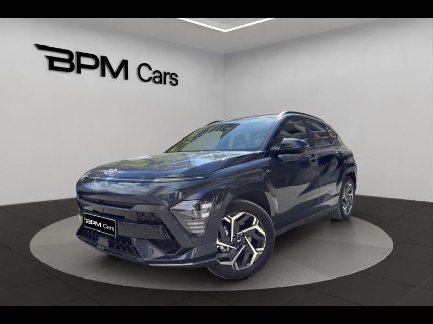 75013 : Hyundai Paris 13 - BPM Cars - HYUNDAI Kona - Kona - Cyber Gray métallisé/Toit/rétros Black - Traction - Hybride : Essence/Electrique