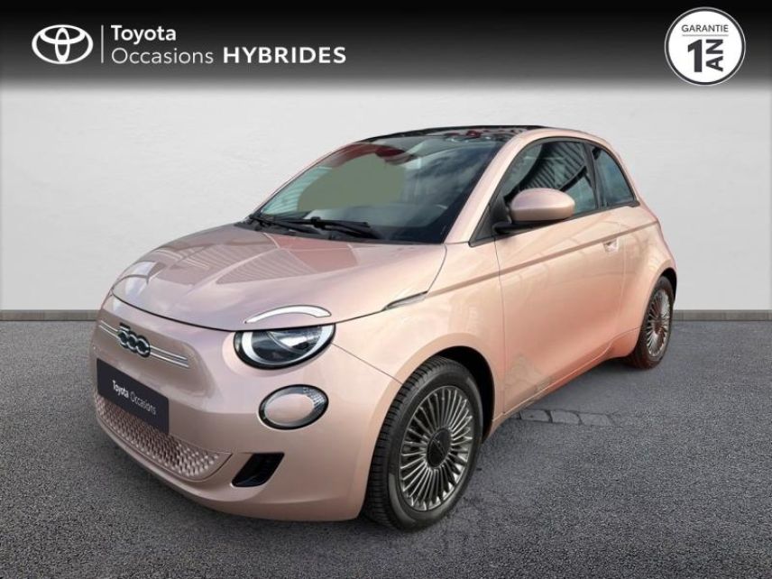 50000 : Hyundai Saint-Lô - GCA - FIAT 500 - 500 - Rose Gold métal - Traction - Electrique