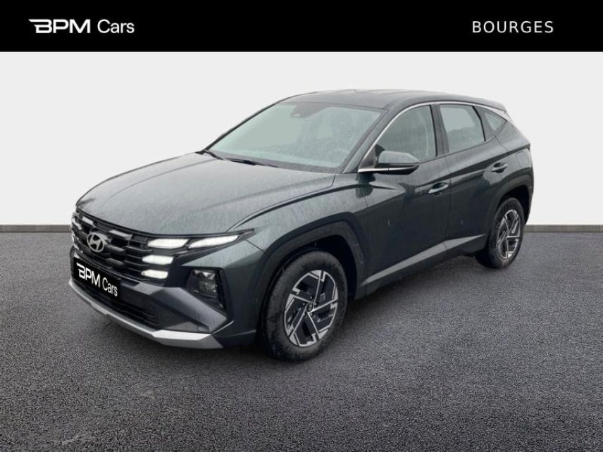 18230 : Hyundai Bourges - BPM Cars - HYUNDAI Tucson - Tucson - Cypress Green Métal - Traction - Hybride : Essence/Electrique