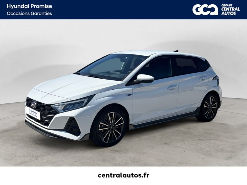 69340 : Hyundai Lyon Ouest - Groupe Central Autos - HYUNDAI i20 N Line Creative -  - Blanc - Boîte manuelle - Essence sans plomb