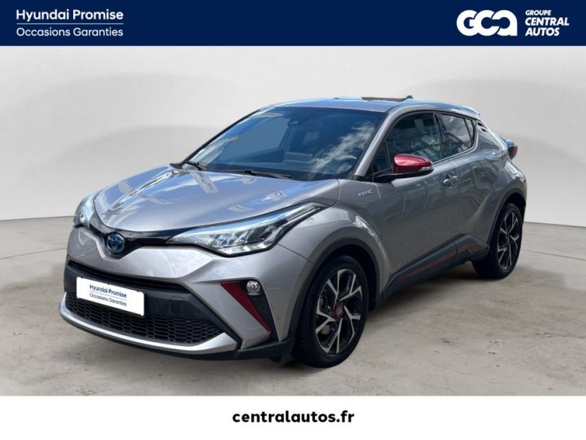 69340 : Hyundai Lyon Ouest - Groupe Central Autos - TOYOTA C-HR HYBRIDE MC19 Edition -  - Gris - Automate à fonct. Continu - Essence / Courant électrique