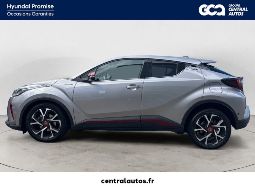 69340 : Hyundai Lyon Ouest - Groupe Central Autos - TOYOTA C-HR HYBRIDE MC19 Edition -  - Gris - Automate à fonct. Continu - Essence / Courant électrique
