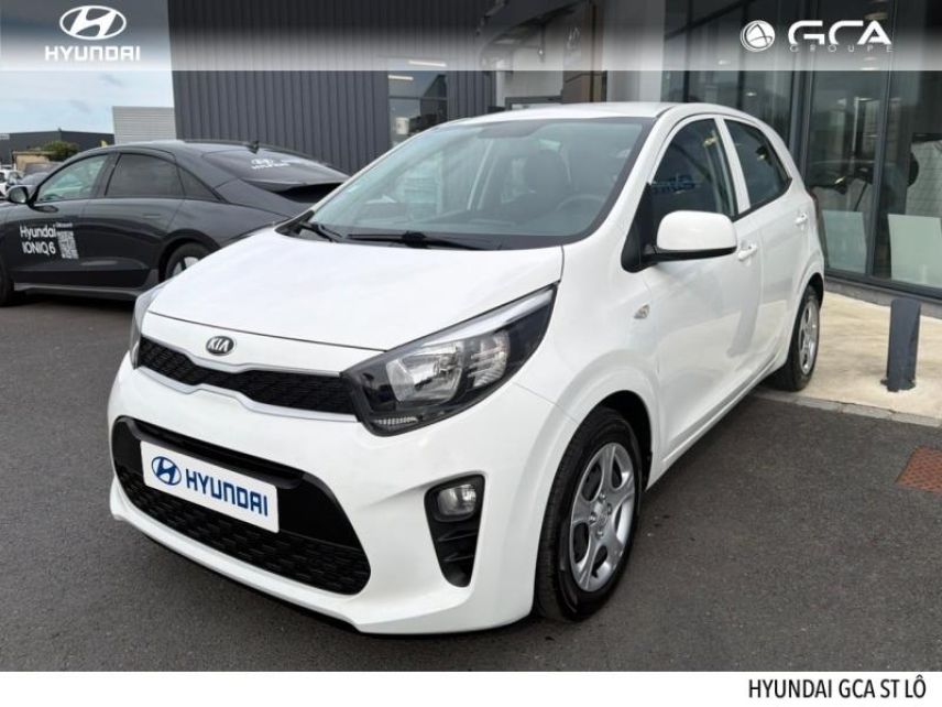 50000 : Hyundai Saint-Lô - GCA - KIA Picanto - Picanto - Blanc Celeste - Traction - Essence