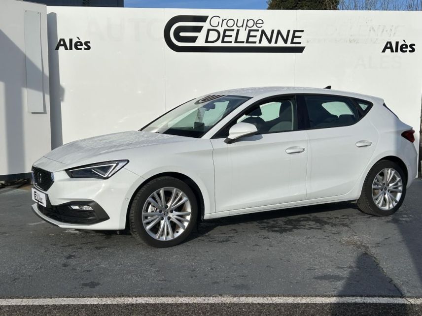 30100 : Hyundai Alès - Auto Hall - SEAT LEON Copa - LEON IV - Blanc - Automate sequentiel - Essence sans plomb