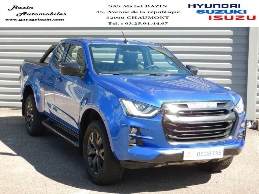 52000 : Hyundai Chaumont - Garage Michel Bazin - ISUZU D-Max - D-Max - Biarritz Blue métal - Transmission intégrale enclenc - Diesel
