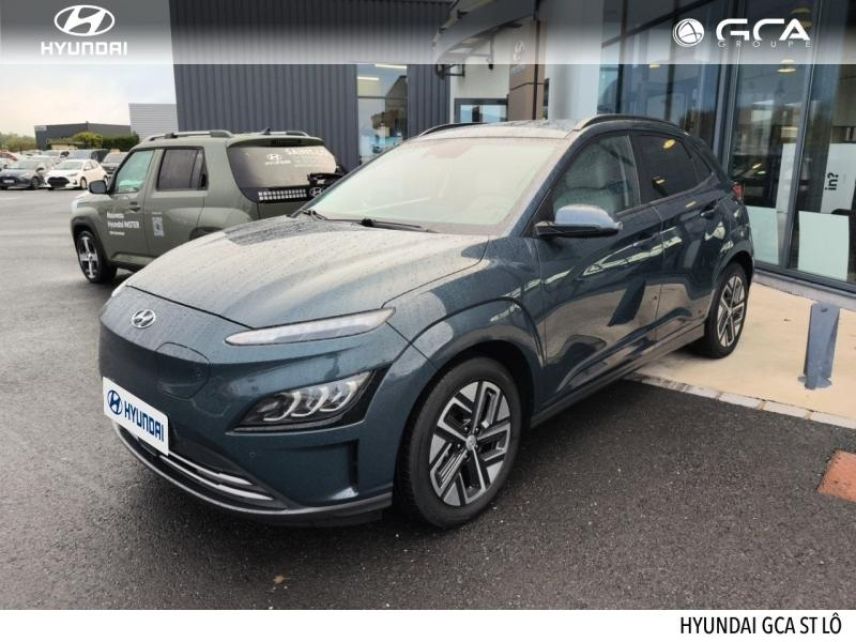 50000 : Hyundai Saint-Lô - GCA - HYUNDAI Kona - Kona - Teal Métal - Traction - Electrique