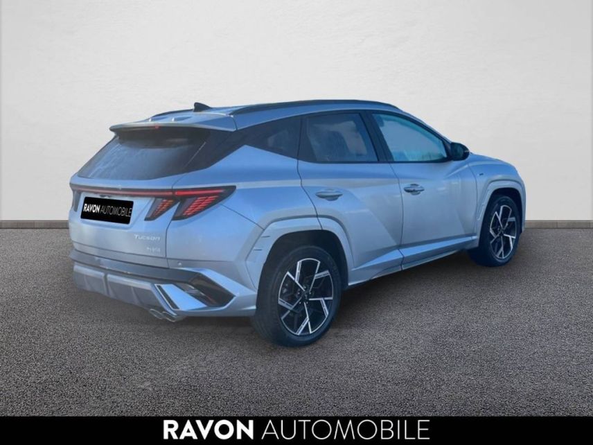 42100 : Hyundai Saint-Etienne - Ravon Automobile - HYUNDAI TUCSON N Line Creative - TUCSON IV - Gris - Boîte automatique - Essence / Courant électrique