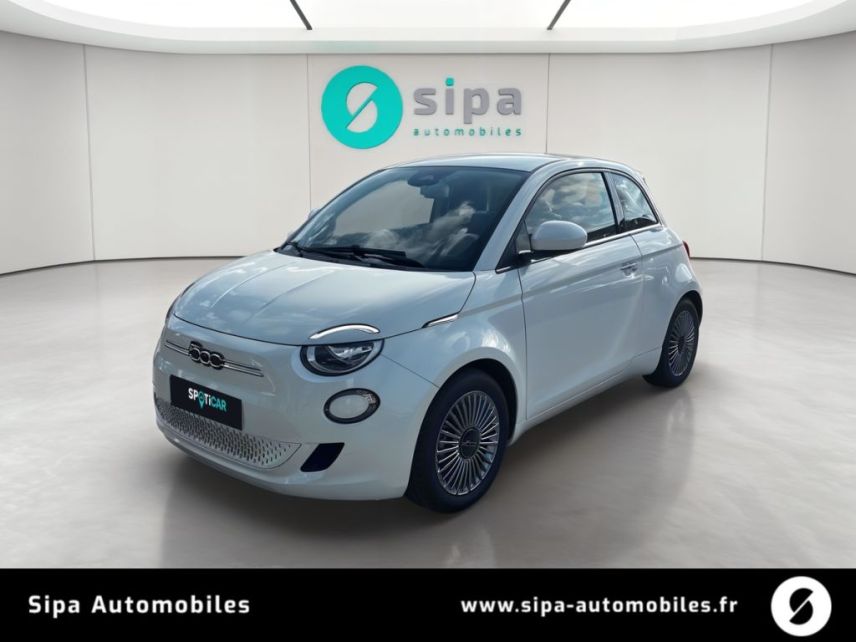 33140 : Hyundai Bordeaux Sud Villenave d'Ornon - Sipa Automobiles - FIAT 500 NOUVELLE MY22 SERIE 1 STEP 2 Icône - 500 NOUVELLE MY22 SERIE 1 STEP 2 (04/202 - Blanc - Automate à fonct. Continu - Courant électrique