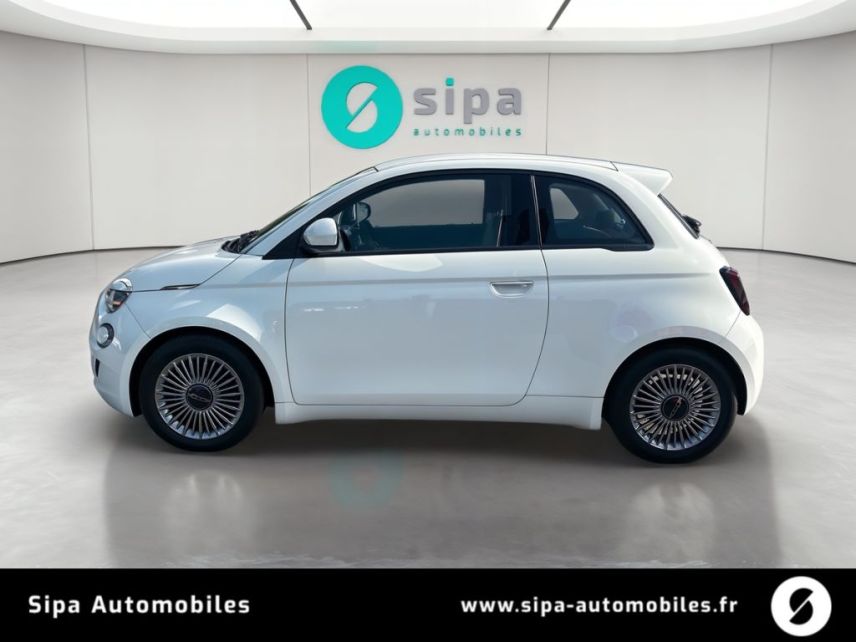 33140 : Hyundai Bordeaux Sud Villenave d'Ornon - Sipa Automobiles - FIAT 500 NOUVELLE MY22 SERIE 1 STEP 2 Icône - 500 NOUVELLE MY22 SERIE 1 STEP 2 (04/202 - Blanc - Automate à fonct. Continu - Courant électrique