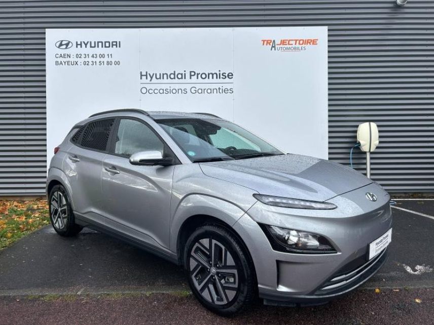 14100 : Hyundai Lisieux - Trajectoire Automobiles - HYUNDAI Kona - Kona - Shimmering Silver Métal - Traction - Electrique
