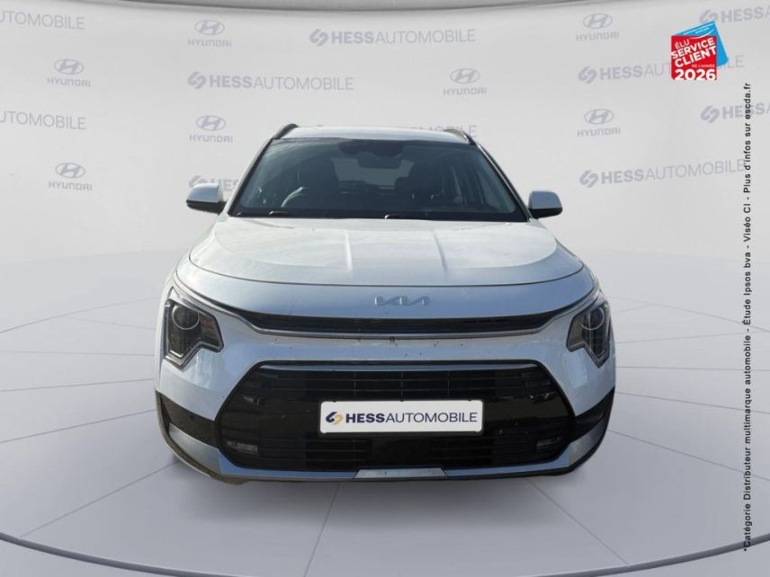 51100 : Hyundai Reims - HESS Automobile - KIA Niro - Niro - Blanc Nacré - Traction - Hybride rechargeable : Essence/Electrique