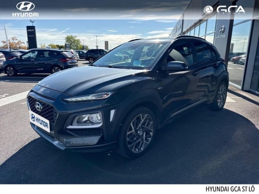 50000 : Hyundai Saint-Lô - GCA - HYUNDAI Kona - Kona - Galactic Grey - Traction - Hybride : Essence/Electrique